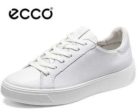 亚马逊海外购:ECCO 爱步 Street Tray街头趣闯 女士真皮系带休闲板鞋 降至新低¥531.74元,直邮含税到手新低¥580.13