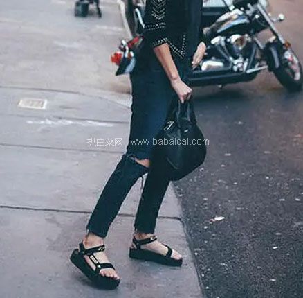 亚马逊海外购：Teva Flatform 女士松糕底凉鞋 降至新低￥267.7元，免费直邮含税到手￥292.06