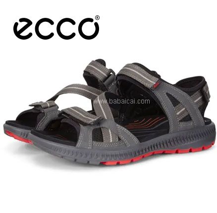 亚马逊海外购：ECCO 爱步 Terra 男士户外凉鞋 44码，免费直邮含税到手￥416.84
