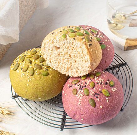 天猫商城:低GI代餐,七年五季 无糖无油全麦欧包 12只 800g 券后¥29.9元包邮