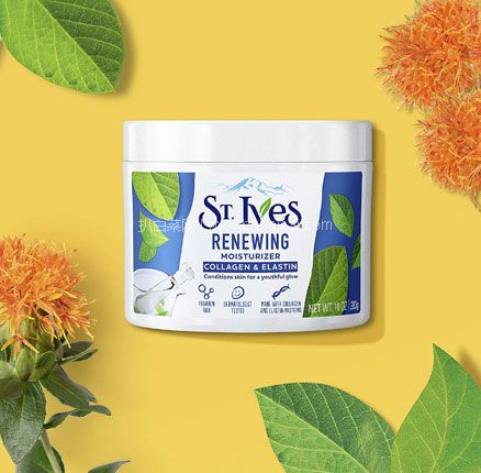 亚马逊海外购:St.Ives 圣艾芙 胶原弹性蛋白润肤霜 283g*4罐,直邮含税到手¥195.77,低至¥48.94/罐