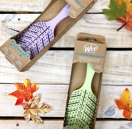 天猫商城：美国进口 Wet Brush 环保速干镂空顺发梳  券后￥49元包邮