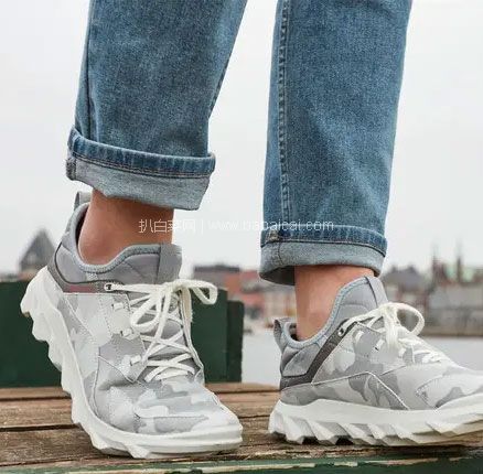 亚马逊海外购：ECCO 爱步 Mx Hiking 驱动系列 女士防滑跑步鞋，直邮含税到手￥466.78