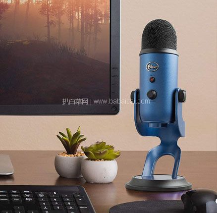 亚马逊海外购：Blue Yeti 雪怪 电容式USB麦克风，直邮含税到手￥694.75