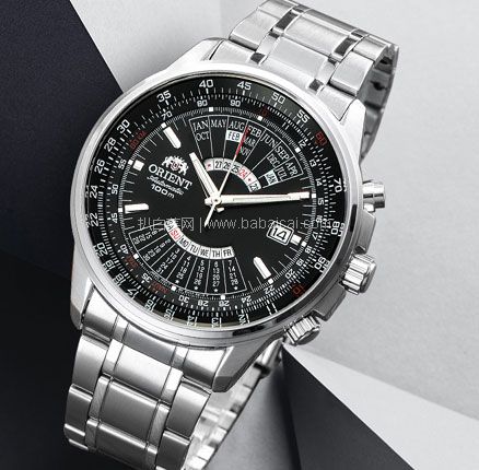 亚马逊海外购：Orient 东方双狮 SEU07005BX 男士万年历自动机械表，免费直邮含税到手￥554.94