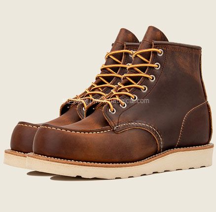 亚马逊海外购：Red Wing 美产红翼 8876 男士经典6寸系带短靴 限尺码好价，免费直邮含税到手￥2166.07