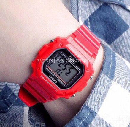 Casio 卡西欧 F108WHC-7BCF 中性复古石英表,凑单直邮含税到手新低¥90.08