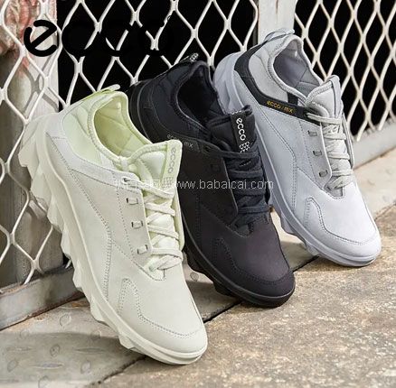 亚马逊海外购：ECCO 爱步 Mx Hiking 驱动系列 女士防滑跑步鞋，免费直邮含税到手￥435.12