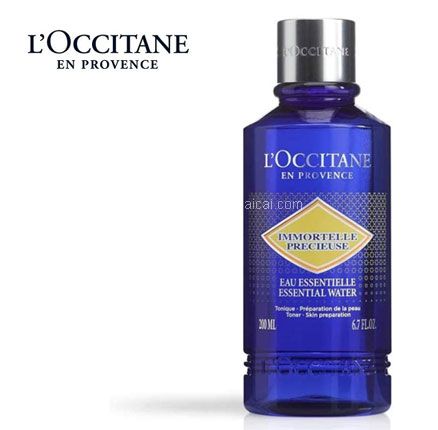亚马逊海外购:L'Occitane 欧舒丹 Eau Essentielle 蜡菊活颜紧致保湿水爽肤水 200mL,直邮含税到手¥152.51