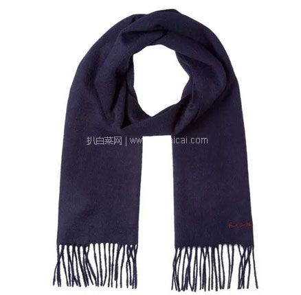 亚马逊海外购:Paul Smith 保罗·史密斯 100%纯羔羊毛围巾,直邮含税到手新低¥317.59