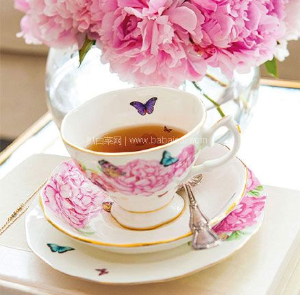 亚马逊海外购：Royal Albert 皇家阿尔伯特 友谊系列 骨瓷咖啡杯碟两件套，含税直邮到手￥348.61