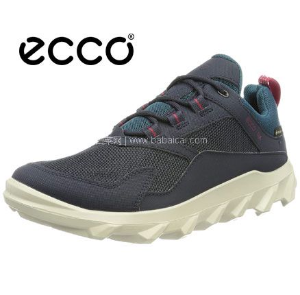 亚马逊海外购：ECCO 爱步 Mx Hiking 驱动系列 女士 GORE-TEX防水拼接跑步鞋，直邮含税到手新低￥573.91