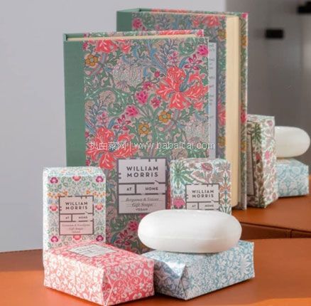 亚马逊海外购：Morris & Co 香皂礼品套装 50g*4块 prime会员独享，直邮含税到手约￥90
