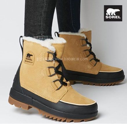 亚马逊海外购:Sorel 北极熊 TORINO II 女士防水防滑雪地靴,直邮含税到手¥604.25