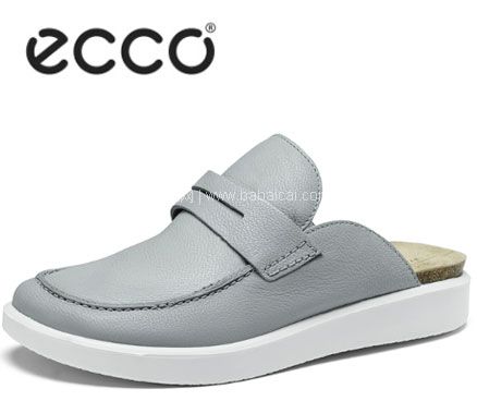 亚马逊海外购:反季好价,ECCO 爱步 Corksphere 酷型 女士真皮穆勒鞋,直邮含税到手¥509.79