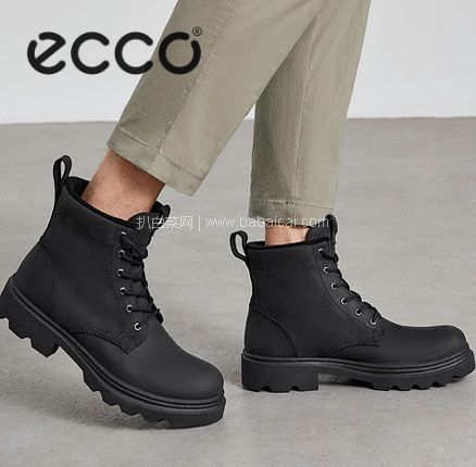亚马逊海外购:ECCO 爱步 Grainer系列 男士 真皮马丁靴,直邮含税到手¥1276.47
