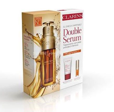 德国菲比网站：CLARINS 娇韵诗 双萃赋活精华露套装 特价€80.7，直邮含税到手约￥611