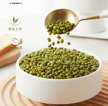 白菜！省级农业龙头企业，辉业 东北绿豆 500g 到手低至￥6.9元包邮