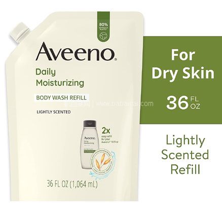 Aveeno 艾维诺 舒缓燕麦日常保湿沐浴露 1064ml 替换装  直邮含税到手价￥73.72
