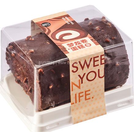 85度C 梦龙卷蛋糕 190g*3盒装  双重优惠后低至￥49.9元包邮