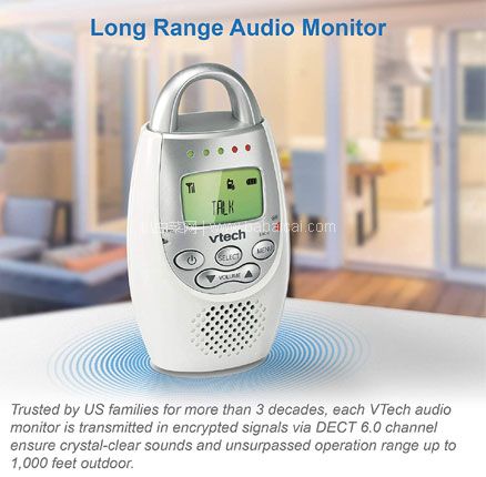 0税，VTech 伟易达 音频婴儿监视器 DM221-2  直邮到手￥210.21