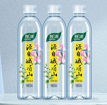 白菜！中粮悦活 峨眉山饮用天然矿泉水 500ml*24整箱 券后￥35.9元包邮（超市￥79.9元/箱）