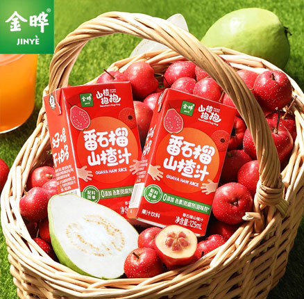 金晔 番石榴山楂汁 125ml*16盒 券后￥39.9元包邮