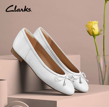 京东商城：大白菜价！Clarks 其乐 法娜系列 女士仙女风芭蕾平底单鞋 新低￥268.5元包邮