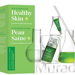 LOOKFANTASTIC英国官网：Murad全线大促 5折秒杀A醇套装！ 视黄醇晚霜£55