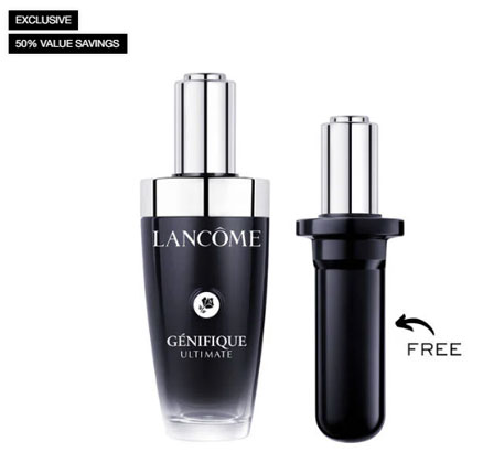 LANCOME兰蔻美国官网：Lancome 超修小黑瓶 1.7oz正装+替换装 5.00