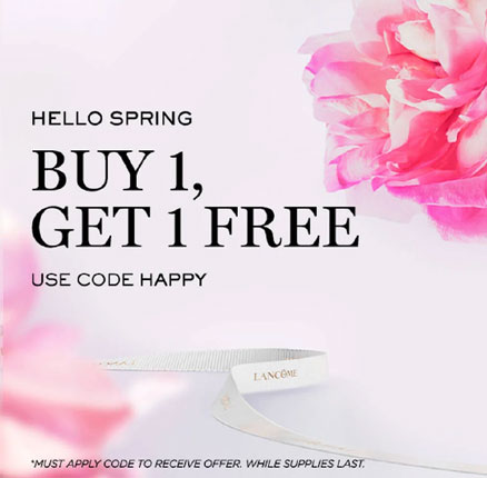 Lancome兰蔻美国官网：Lancôme 全新超修小黑瓶 全尺寸参加 买1送1 限时2日