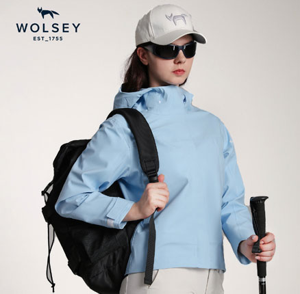 英国 WOLSEY 狐狸 Kaleido 男女款彩壳连帽冲锋衣 多色 券后新低￥275.78元包邮