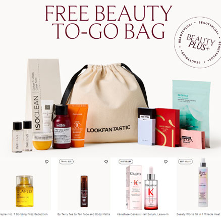LOOKFANTASTIC英国官网：Lookfantastic精选美妆5折+赠£50礼包 值得买