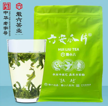 适合作为口粮茶!中华老字号 徽六 雨前二级 六安瓜片 300g袋装 新低¥44.01元包邮