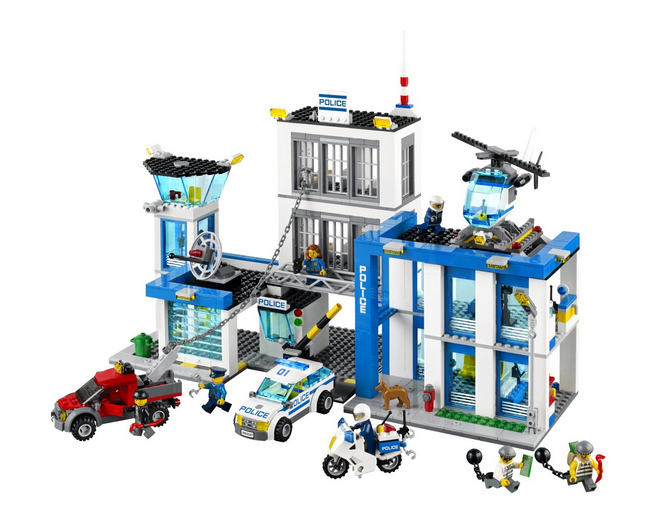LEGO乐高城市组警察总局60047原价$100 现史低$74.99