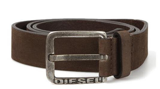 DIESEL 迪赛 男士真皮皮带历史低价$33.46 直邮无税