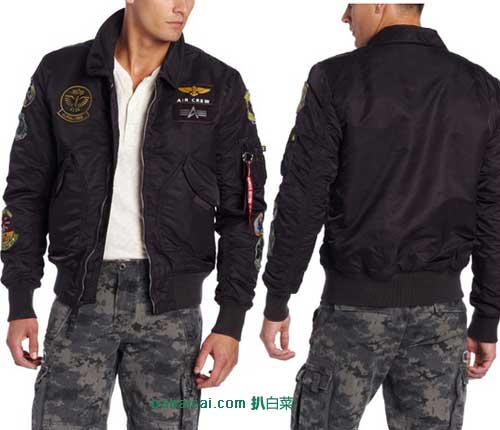 Alpha Industries 阿尔法军工 CWU 防水保暖飞行员夹克，公码7折后$84.43
