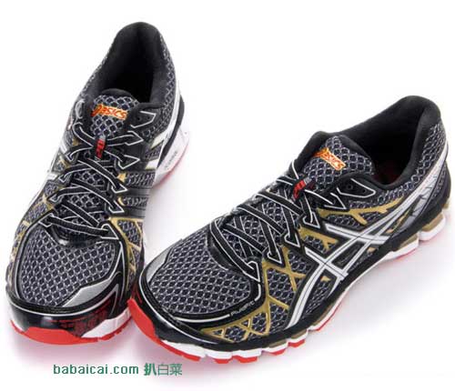 ASICS Kayano 20 亚瑟士 男士 旗舰支撑型 跑鞋,原价$160,现5折$79.83