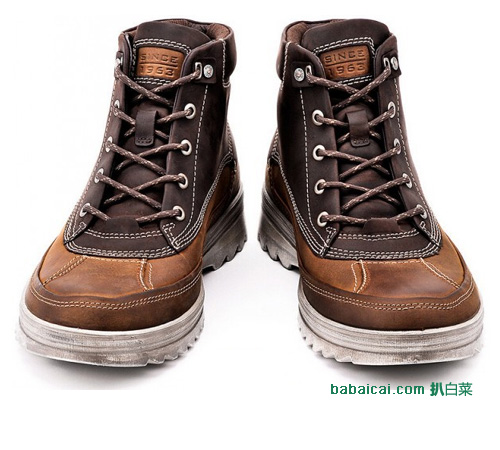 Ecco 爱步 男士 防水真皮短靴（原价$190，现2色均6.6折）公码7.5折后$94.48