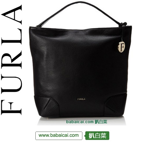 Furla Arcadia 芙拉 女士中号 鹿纹真皮单肩包（原价$348，现6折售价$208.79），公码7.5折后$156.59