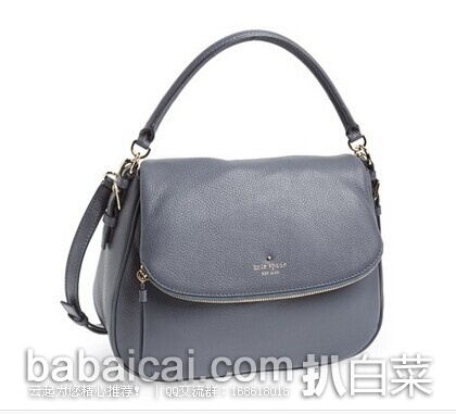 Kate Spade 凯特丝蓓 女士 两用真皮挎包原价$298,现$222.99,公码7折$156.09 直邮含税到手1106元 两色可选