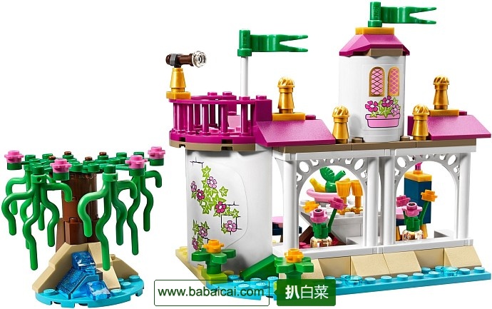 LEGO 乐高 41052 迪斯尼公主系列爱丽儿的魔法之吻特价$22.79，直邮无税