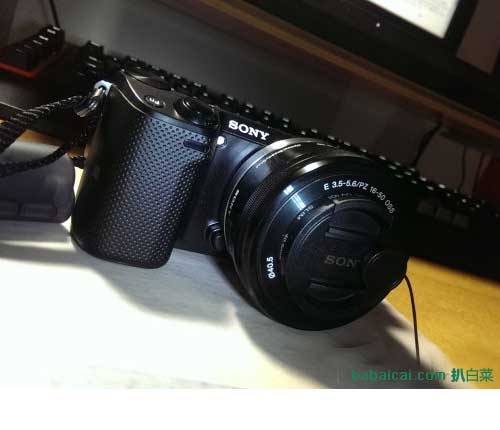 SONY NEX-5TL带16-50m电动饼干头 微单套机 （原价$698，现特价4.3折)售价$299.99