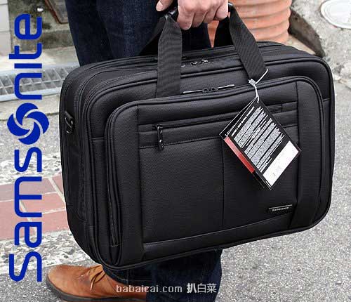 Samsonite 新秀丽 17英寸电脑/公文包（原价$140，现4折售价$56），公码7折后$39.19