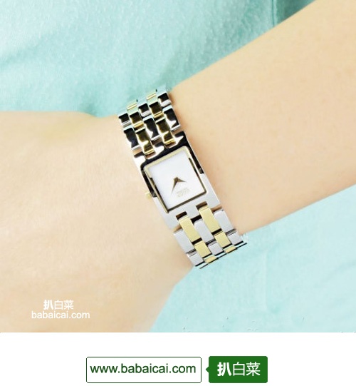 CITIZEN 西铁城 EX1304-51A 间金光动能女表（ 原价$325，现4.3折）售价$141.08